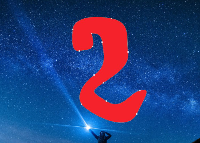 How to Bend a Line in Photoshop: Step by Step Tutorial 5 Step 5: Create the Second Point of the Curved Line